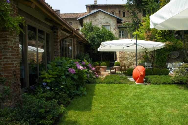 Il giardino del ristorante